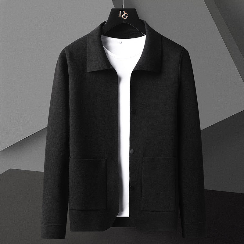 Slim Casual polo coat