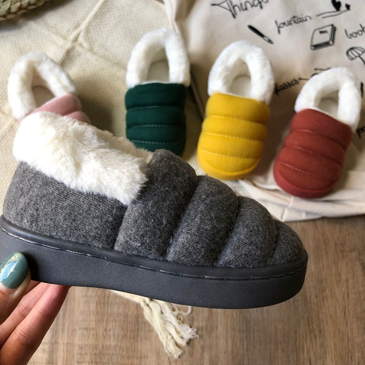 Children Cotton Slippers