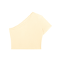 Women's One-Shoulder Crop T-Shirt 250GSM