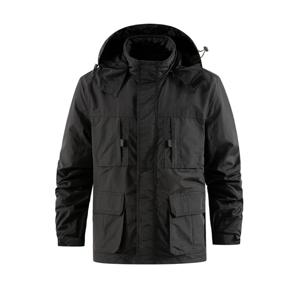 Men's Outdoor Multi-Pocket Workwear Jacket