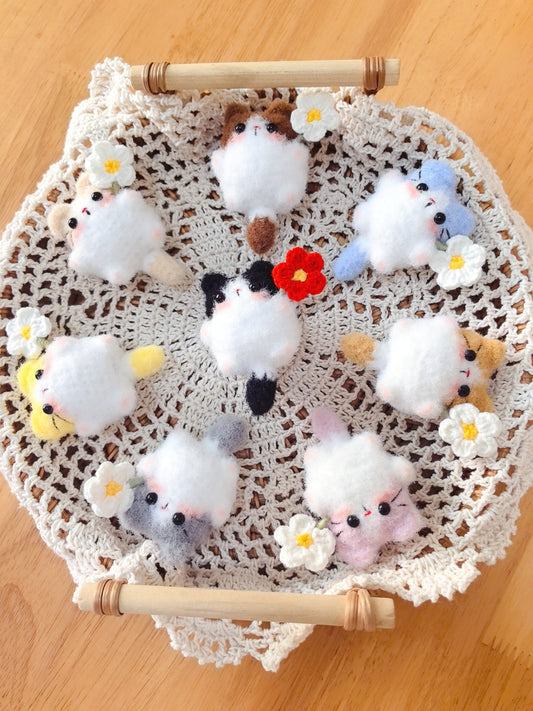 Little Square Cute Kitten Collection