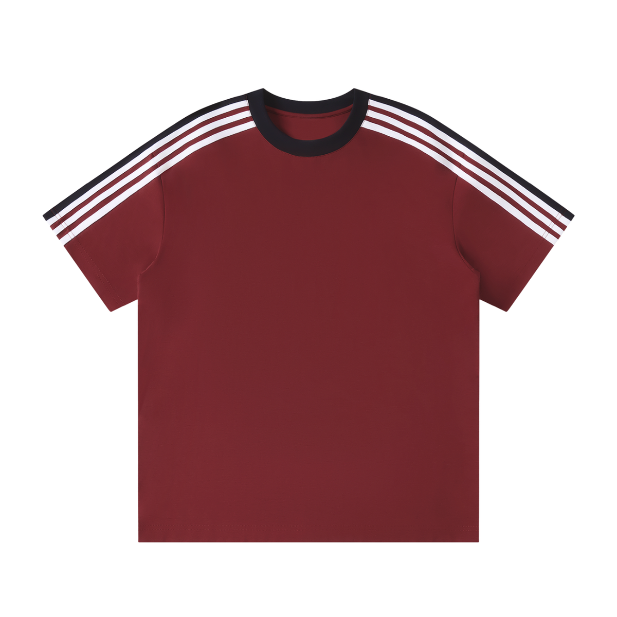 Waran Unisex Colorblock Striped T-Shirt