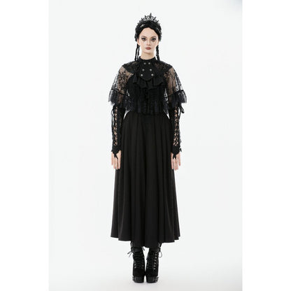 Capelet dentelle à volants Bellatrix Dark in Love
