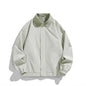 Polo Collar Jacket Top