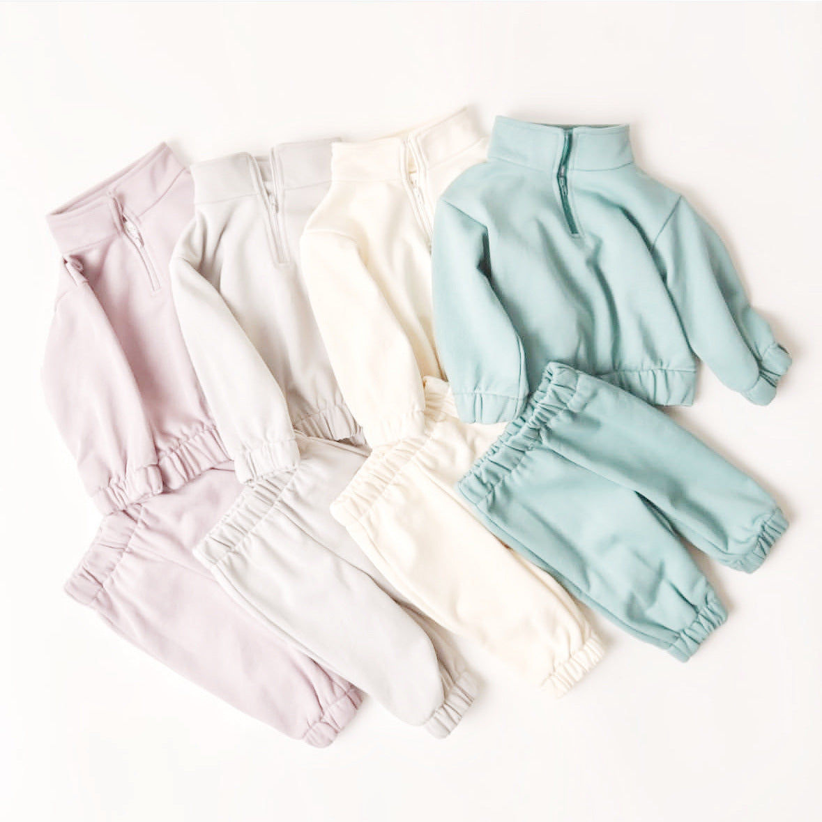 Kids' Insulated Two-Piece Tracksuit | Half-Zip Hoodie & Joggers