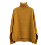 Pull à col roulé en cachemire pour femme – Chandail doux en tricot à porter seul ou superposé
