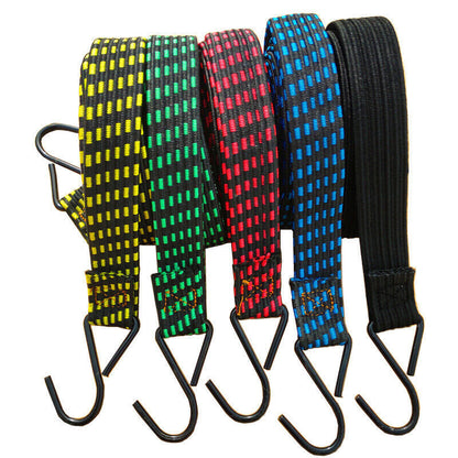 5XHeavy Duty Elastic Luggage Bungee Rope