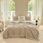 Rabbit Plush strip Multifunctional Blanket