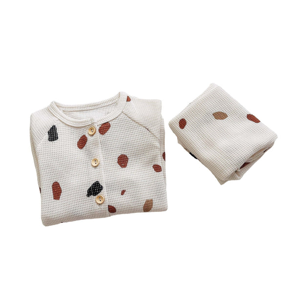 Children's Printed Home Pajama Set