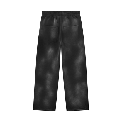 Unisex Sunfade Wide Leg Fleece Sweatpants 350GSM