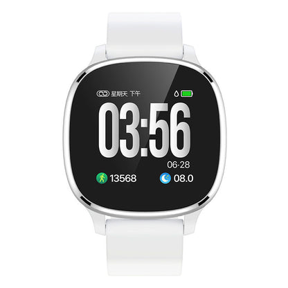 Bracelet intelligent grand écran tactile complet fréquence cardiaque Bluetooth sport
