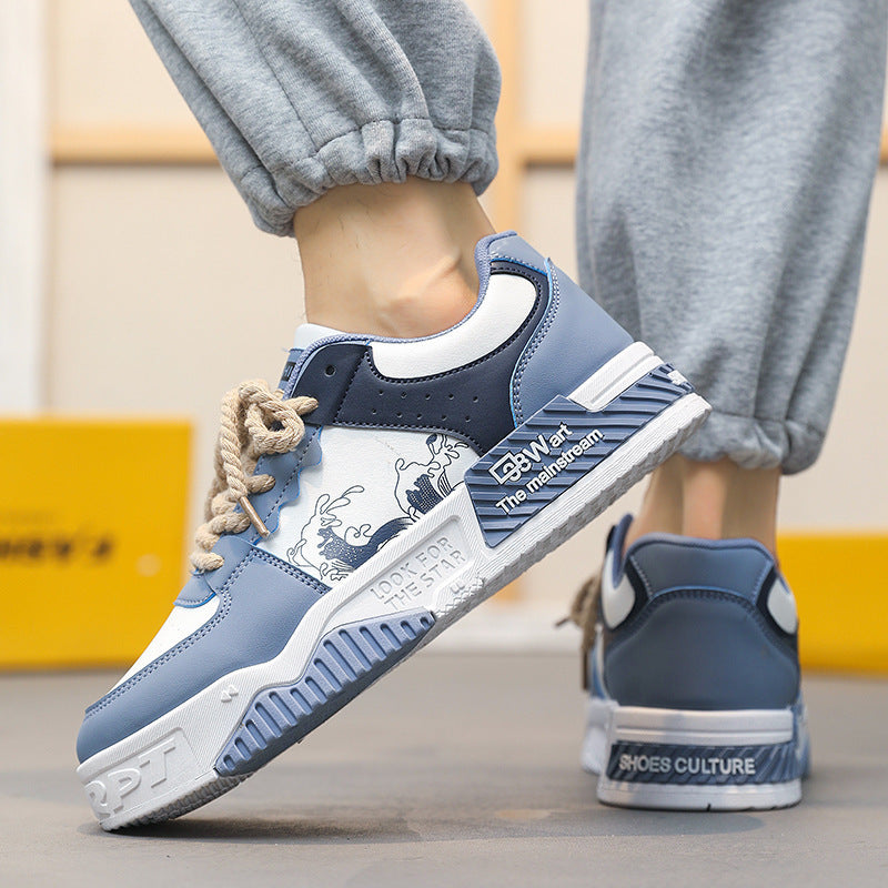 Leather Casual Sports Shoes