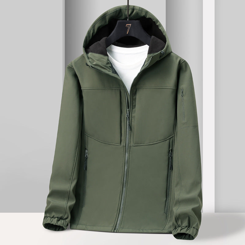 Soft Shell hooded Jacket