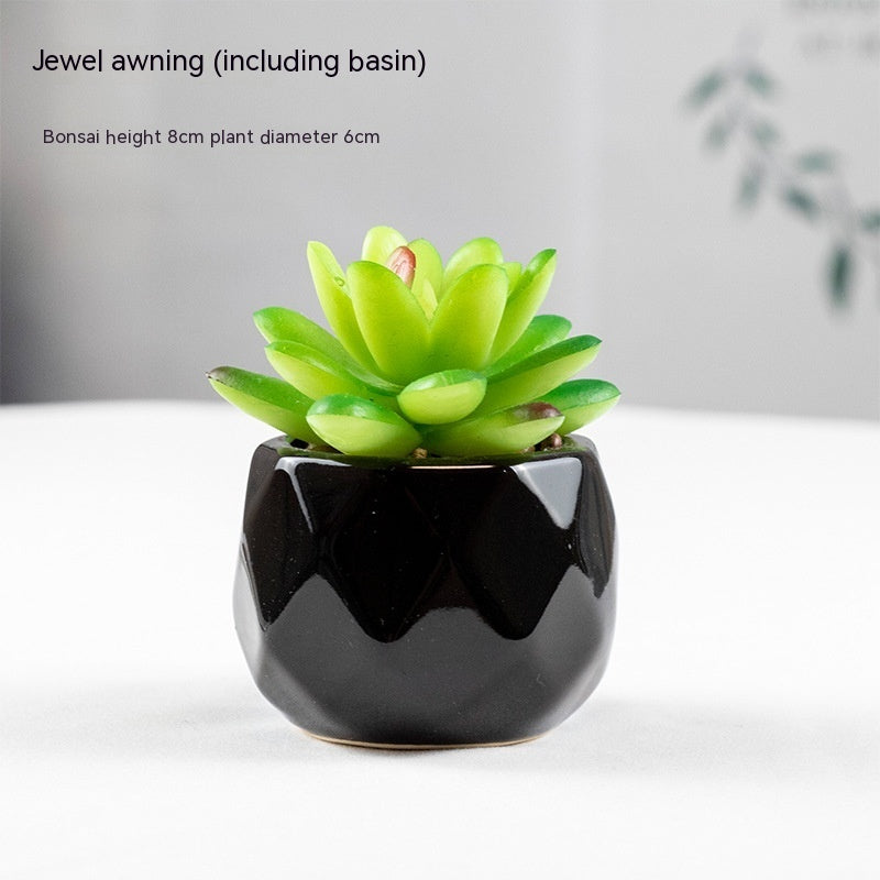 Artificial Green Plant Succulent