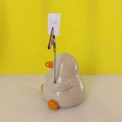 Jemima with the Reminder - Helpful Note Holder Duck