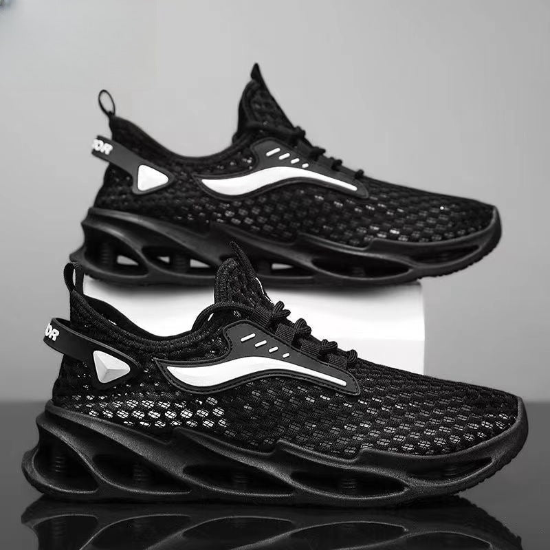 Men's Lace-up Sneakers Mesh