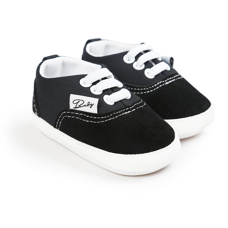 Childrens Elastic Band Canvas Shoes