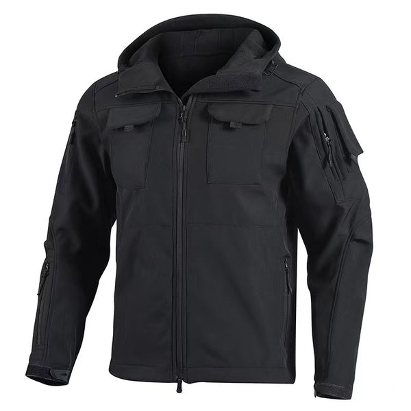 Fleece-lined Wind Waterproof Jacket