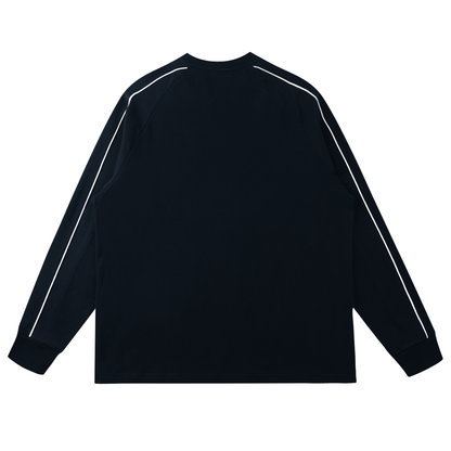 Waran Contrast Panel Raglan Sweatshirt 330GSM