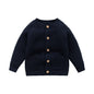 Boys' Fall Winter Coat Round Neck Sweater