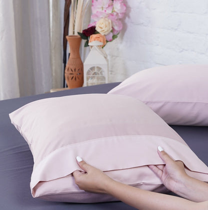 Ackly Bamboo - Blush Pink Pillowcases Pair