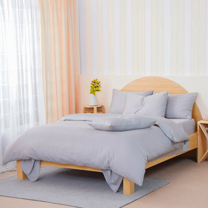 Ackly Bamboo - Dove Grey Fitted Sheet