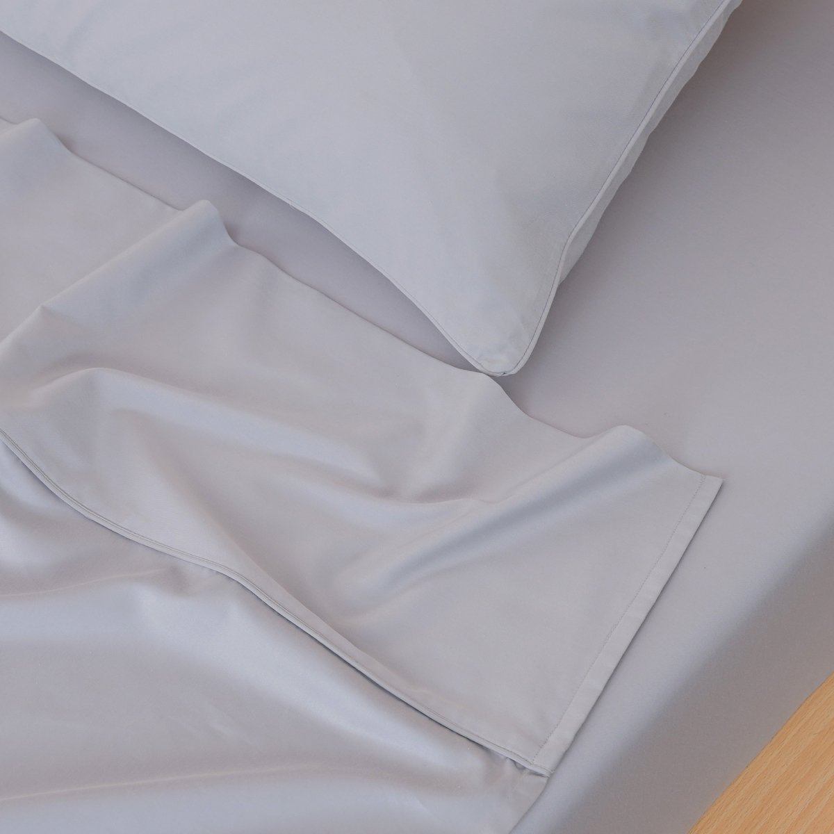 Ackly Bamboo - Dove Grey Flat Sheet