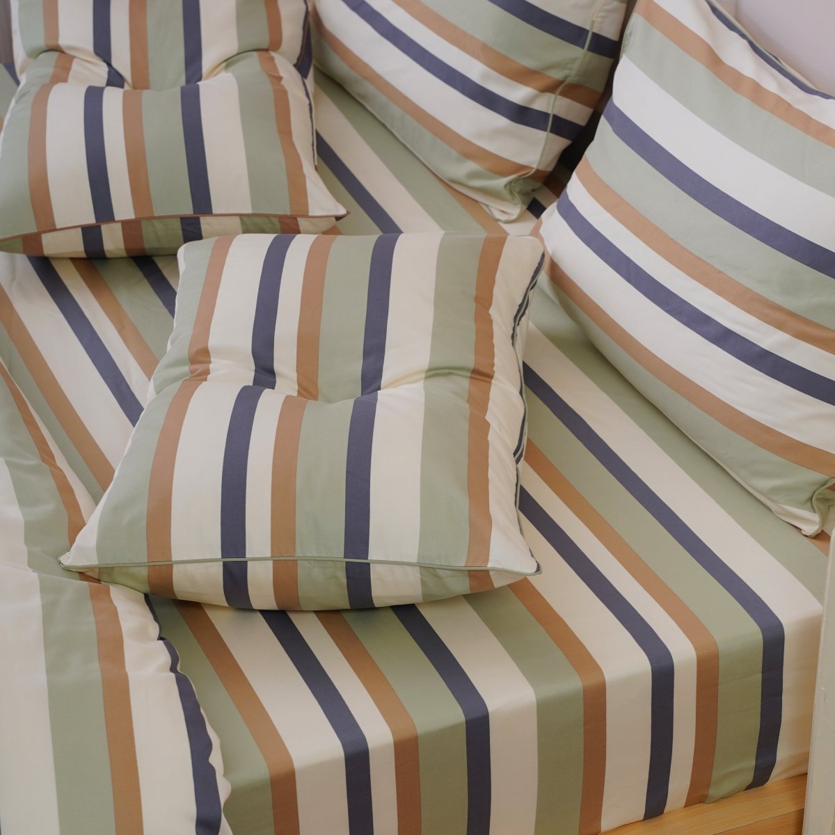 Ackly Bamboo - Harmony Stripe Pillowcases Pair