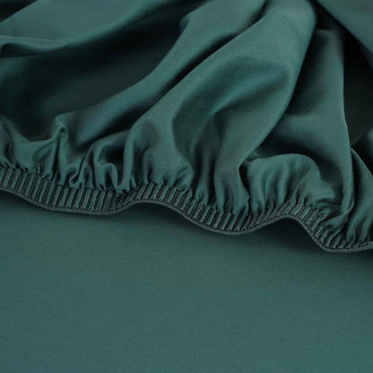 Ackly Bamboo Royal Green Duvet Cover Set