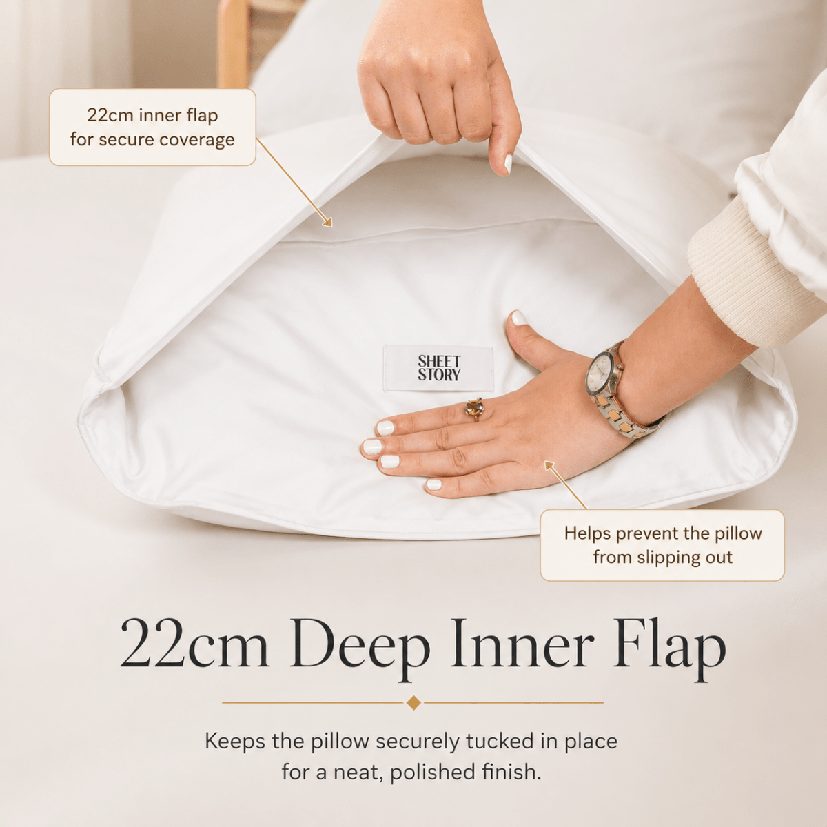 Ackly Bamboo White Duvet Cover Set