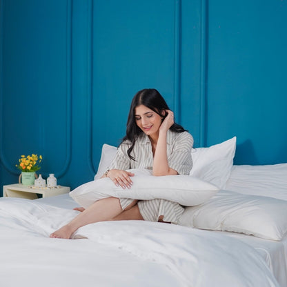 Ackly Bamboo - White Pillowcases Pair