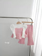 Girls' Casual Sports Set With Cute Print