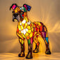 LED Small Night Lamp Art Animal Statue Creative Home Desktop Decoration