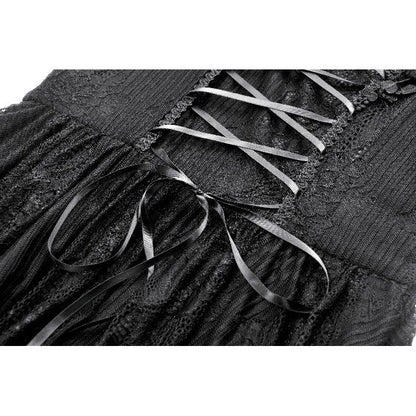 Dark in Love Soraya Gothic Lace High-Low Dress