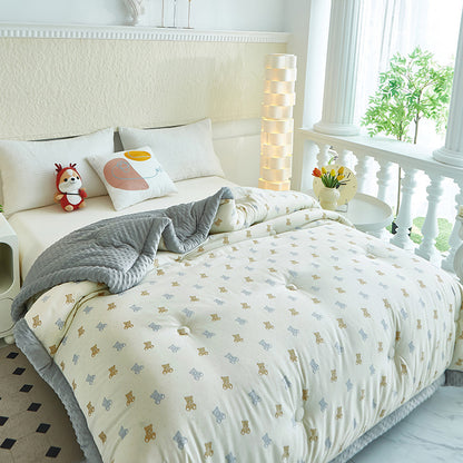 Beanie Blanket Washed Cotton Quilt