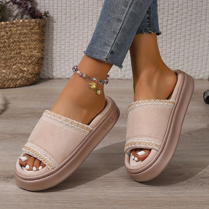 Cozy Plush-Lined Warm Indoor Home Footwear