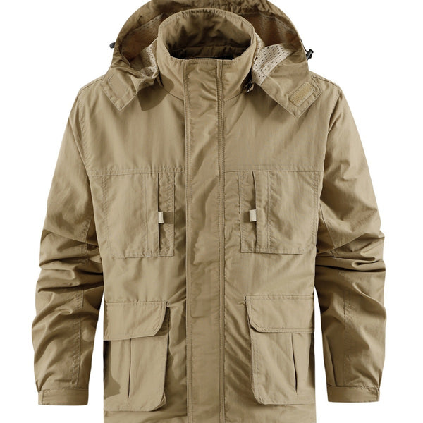 Men's Outdoor Multi-Pocket Workwear Jacket