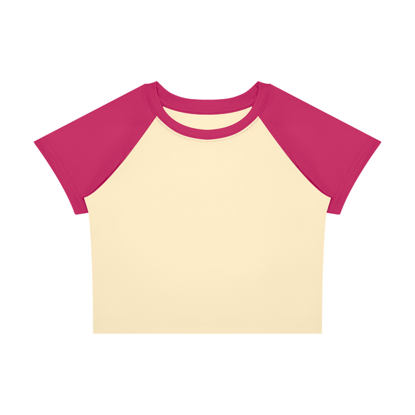 Women’s Raglan Color Block Baby T-Shirt