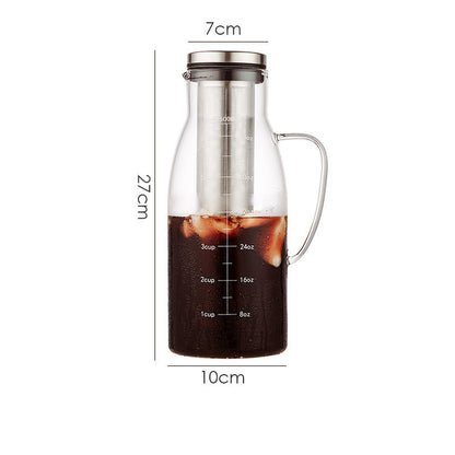 Glass Brew Filter Coffee Tea Infuser