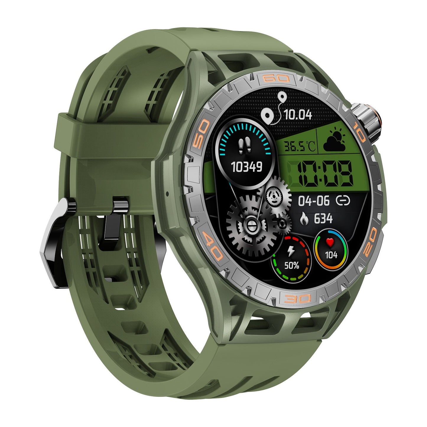 LA102 Montre connectée d'extérieur avec appel Bluetooth