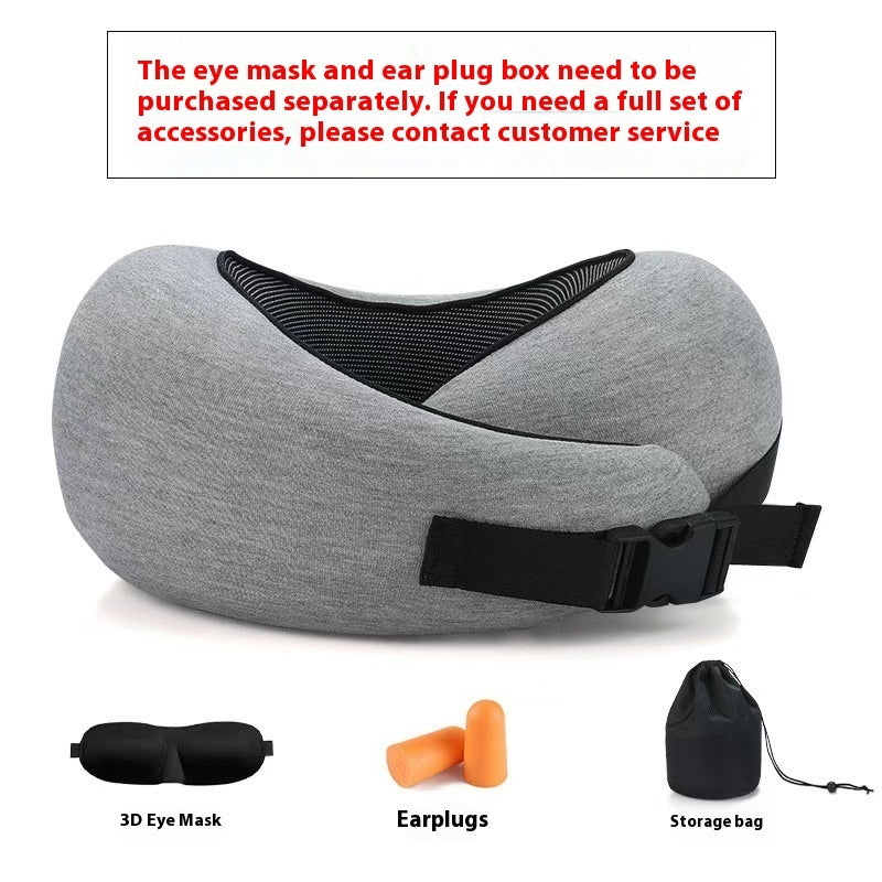 Soft Memory Foam Travel Neck Pillow