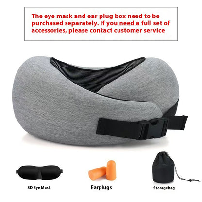 Soft Memory Foam Travel Neck Pillow