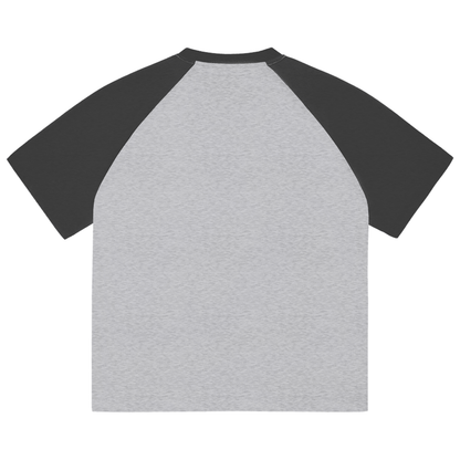 Waran Color-Blocked Raglan Sleeve T-Shirt