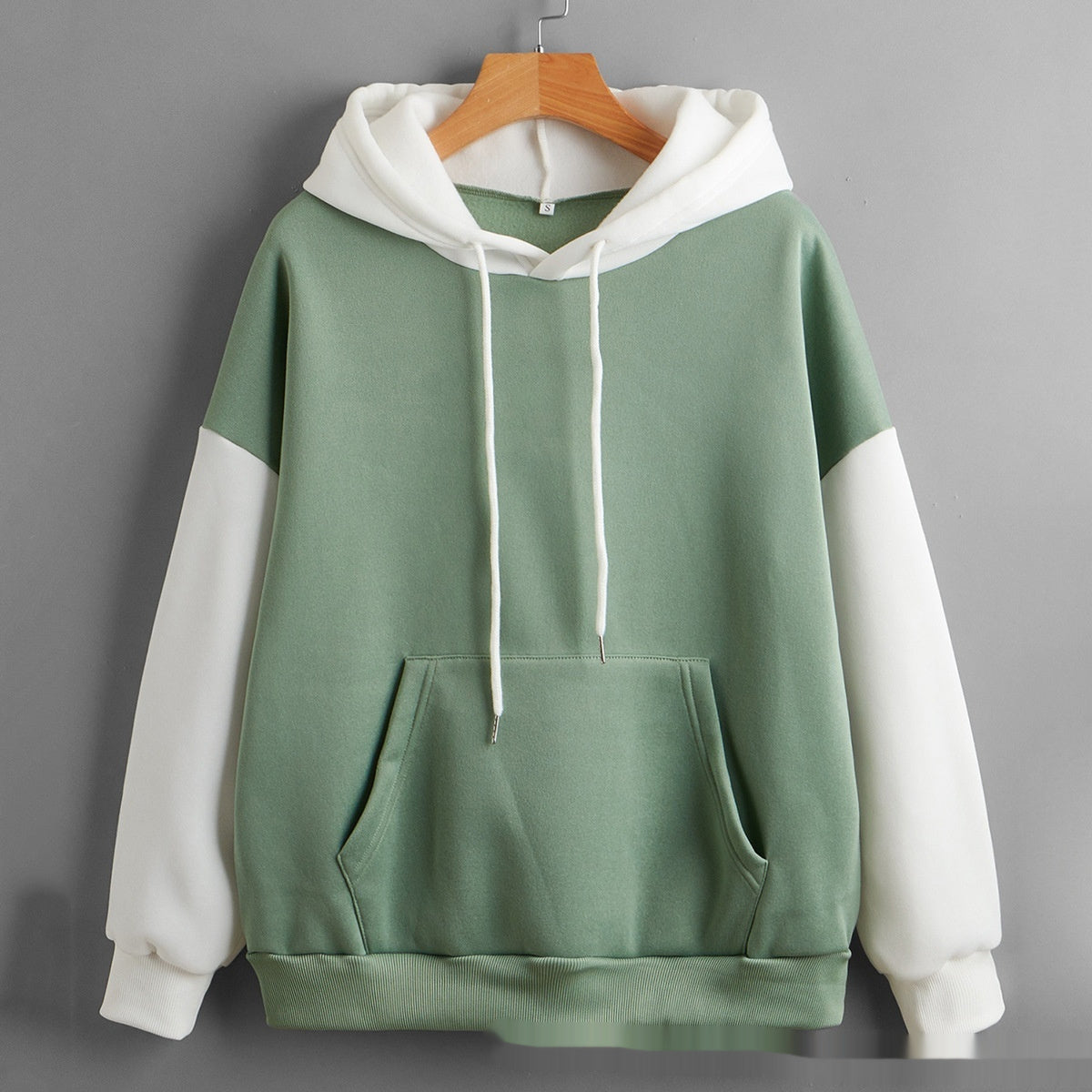 Women's Loose Patchwork Hoodies