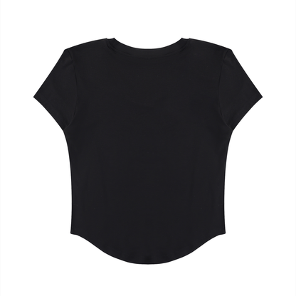Women's Paneled Crop T-Shirt