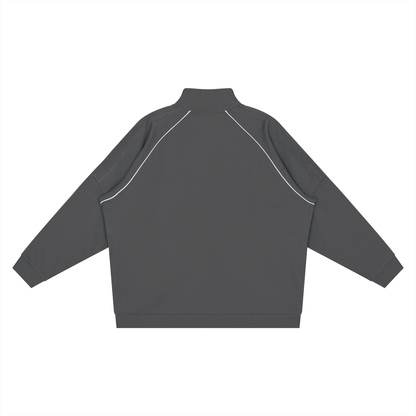 Waran Reflection Striped Raglan Sleeve Jacket 365GSM