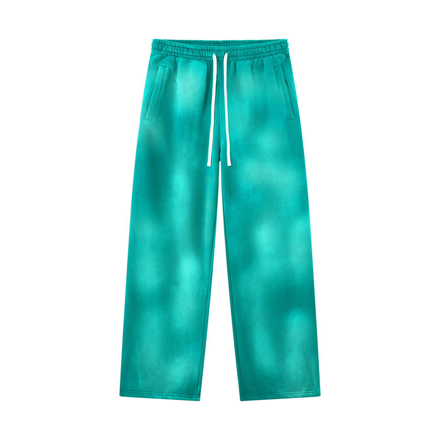 Unisex Sunfade Wide Leg Fleece Sweatpants 350GSM