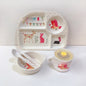 Bamboo Compartment Dinner Plate set