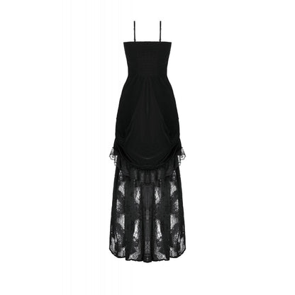 Robe longue en velours et dentelle « Vampiress Royal » Dark in Love