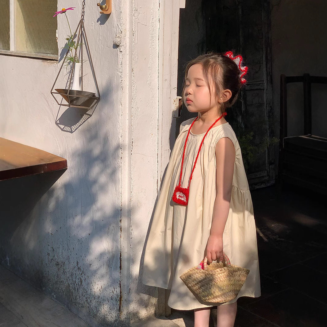 Children's Round Sleeveless Shirt